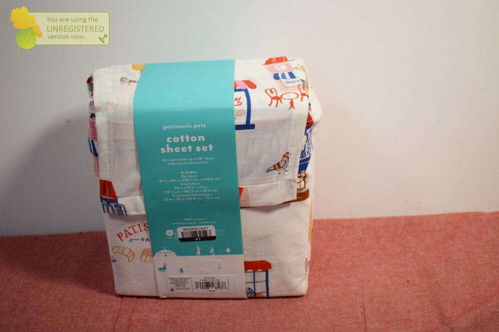 Pillowfort Full Patisserie Kids' Cotton Sheet Set